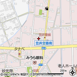 静岡県浜松市中央区恒武町352周辺の地図