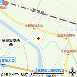 広島県三次市三良坂町三良坂796周辺の地図
