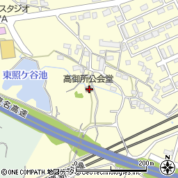 静岡県掛川市高御所251周辺の地図