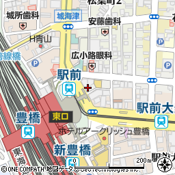 株式会社チケットショッププラス　豊橋東口店周辺の地図