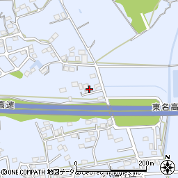 静岡県袋井市鷲巣857周辺の地図