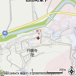 兵庫県神戸市北区山田町東下111周辺の地図