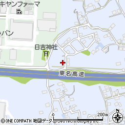 静岡県袋井市鷲巣533周辺の地図