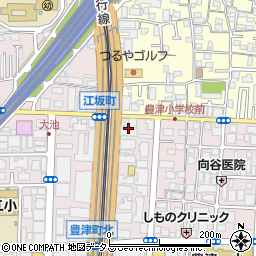 進和江坂アーバンライフ周辺の地図