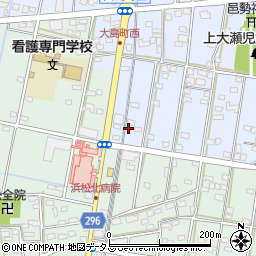 静岡県浜松市中央区大島町1409周辺の地図