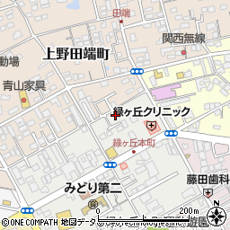 三重県伊賀市緑ケ丘本町744-11周辺の地図