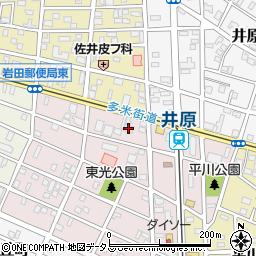 グランドコート東光周辺の地図