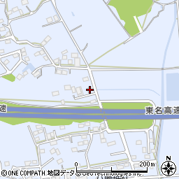 静岡県袋井市鷲巣860周辺の地図