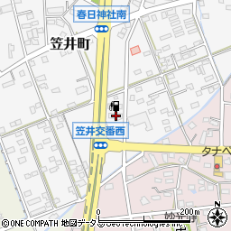 静岡県浜松市中央区笠井町1492周辺の地図