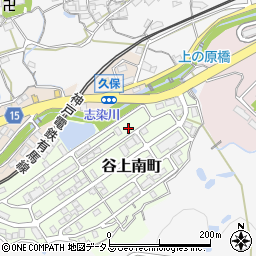 兵庫県神戸市北区谷上南町6-5周辺の地図
