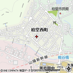 兵庫県西宮市柏堂西町6-6周辺の地図