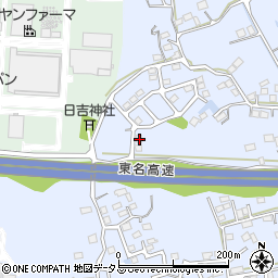 静岡県袋井市鷲巣883周辺の地図