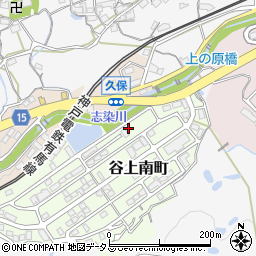 兵庫県神戸市北区谷上南町6-30周辺の地図