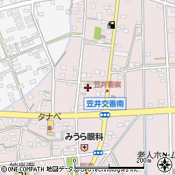 静岡県浜松市中央区恒武町350周辺の地図