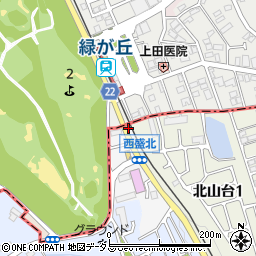 兵庫県神戸市西区押部谷町西盛566-1933周辺の地図