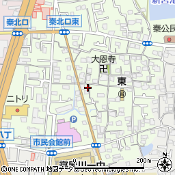 大阪府寝屋川市秦町32-4周辺の地図