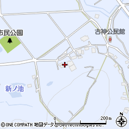 兵庫県神戸市西区神出町古神718周辺の地図