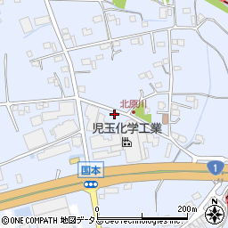 静岡県袋井市国本296周辺の地図
