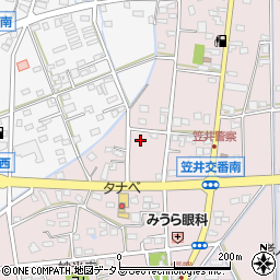 静岡県浜松市中央区恒武町364周辺の地図