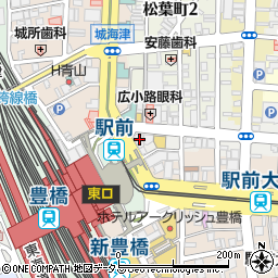 みずほ銀行豊橋支店 ＡＴＭ周辺の地図