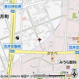 静岡県浜松市中央区笠井町1427周辺の地図