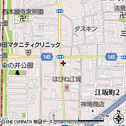 株式会社うを七　事務所周辺の地図