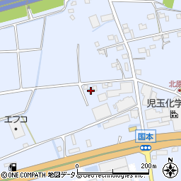 静岡県袋井市国本778-9周辺の地図