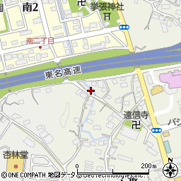 静岡県掛川市上張1061周辺の地図