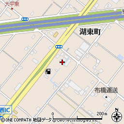 レンテック大敬株式会社　浜松西営業所周辺の地図