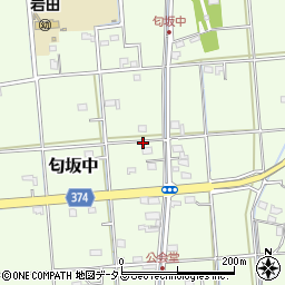 静岡県磐田市匂坂中913周辺の地図