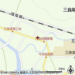 広島県三次市三良坂町三良坂747-1周辺の地図