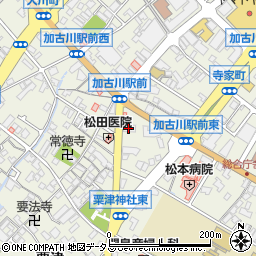 中国銀行加古川支店 ＡＴＭ周辺の地図