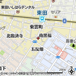ホワイト急便　東田店周辺の地図