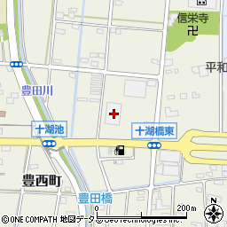 静岡県浜松市中央区豊西町1044周辺の地図