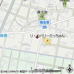 静岡県浜松市中央区積志町1341周辺の地図
