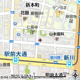 三井住友銀行豊橋支店 ＡＴＭ周辺の地図