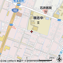 静岡県浜松市中央区有玉北町1202周辺の地図