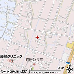 静岡県浜松市中央区有玉北町1029周辺の地図