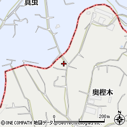 愛知県知多郡南知多町内海奥樫木40周辺の地図