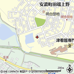 三重県津市安濃町田端上野974-23周辺の地図