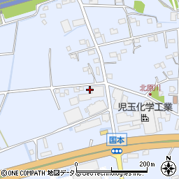 静岡県袋井市国本797-9周辺の地図