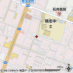静岡県浜松市中央区有玉北町1375周辺の地図