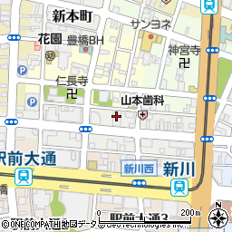 中日本建設コンサルタント株式会社　豊橋事務所周辺の地図