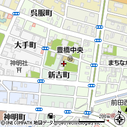 愛知県豊橋市新吉町16周辺の地図