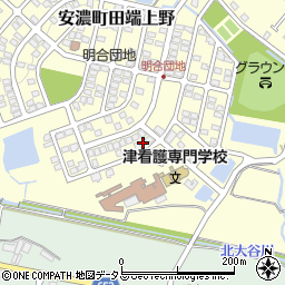 三重県津市安濃町田端上野970-32周辺の地図