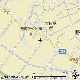 静岡県牧之原市勝間2010周辺の地図