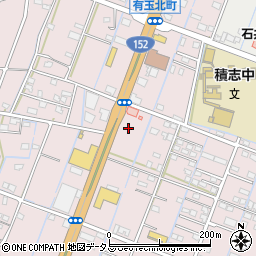 静岡県浜松市中央区有玉北町1167周辺の地図