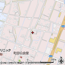 静岡県浜松市中央区有玉北町1086周辺の地図