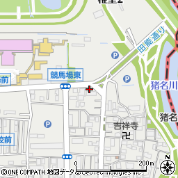兵庫県尼崎市椎堂周辺の地図