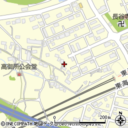 静岡県掛川市高御所217周辺の地図